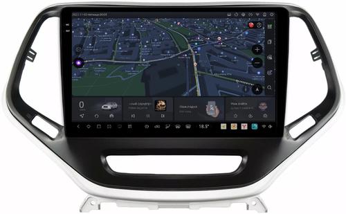 Магнитола для Jeep Cherokee 2014+ - Kuberg EW-1253 QLed+2K, Android 13, UIS7870 (DUDU7), CarPlay, SIM-слот