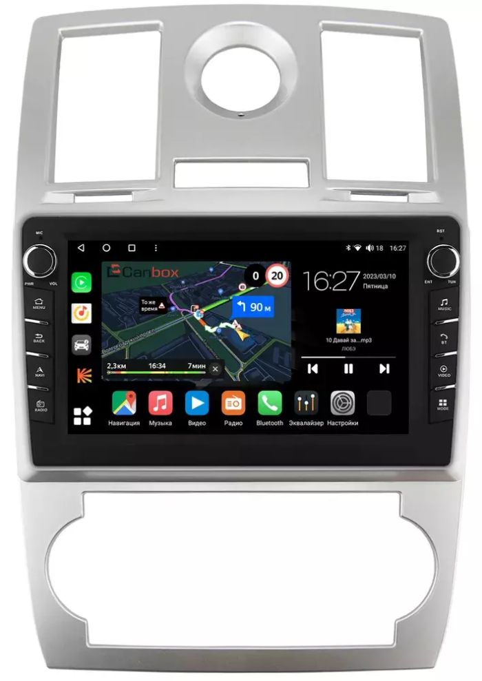 Магнитола для Chrysler 300C 2004-2011 - Canbox 9112 Android 10, Быстрая, CarPlay, 4G SIM-слот