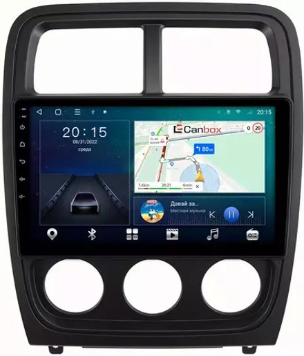 Магнитола для Dodge Caliber 2009-2012 - CanBox 9-1115 Android 10, 8-ядер, SIM-слот