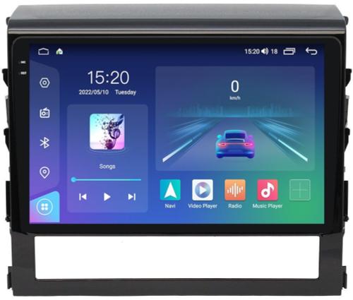 Магнитола для Toyota Land Cruiser 200 2015-2021 (без JBL) - Parafar PF567U2K на Android 13, QLED+2K, ТОП процессор, 8Гб+128Гб, CarPlay, 4G SIM-слот