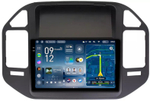 Магнитола для Mitsubishi Pajero 3, Montero 3 1999-2006 (рамка черная) - Teyes CC4-PRO монитор 9.5" 2K QLED на Android 13, Snapdragon 778G, ИИ, CarPlay, DSP, 4G SIM-слот