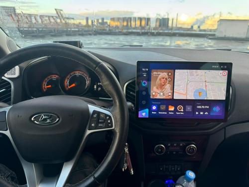 Магнитола для Lada Xray 2015-2022, Xray Cross - Teyes CC3-2K монитор 13", QLED+2K, Android 10, ТОП процессор, 4G SIM-слот, CarPlay