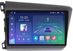 Магнитола для Honda Civic 9 2012 (седан) - Parafar PF132U2K на Android 13, Быстрая, QLED+2K, CarPlay, 4G SIM-слот