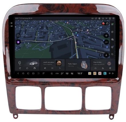 Магнитола для Mercedes-Benz S (W220) 1998-2005 - Kuberg OL-9952 QLed+2K, Android 13, UIS7870 (DUDU7), CarPlay, SIM-слот