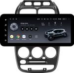 Магнитола для Hyundai Accent 2000-2011 (рамка 3 кнопки) - Teyes LUX ONE ROUND монитор 12.3" 2K QLED на Android 10, Быстрая, CarPlay, 4G SIM-слот