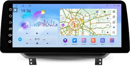 Магнитола для Mitsubishi Outlander 4 2021+ (без штатного 360) - FarCar монитор 12.3" 2K QLED на Android 14, TS10, CarPlay, 4G SIM-слот