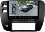 Магнитола для Nissan Patrol Y61 1997-2004 - FarCar BX3259M-360 монитор 9.5" 2K QLED на Android 13, Быстрая, CarPlay, 4G SIM-слот, 4 камеры в комплекте