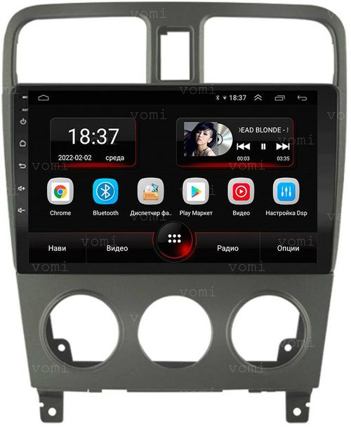 Магнитола для Subaru Forester 2 (SG5) 2002-2007 - AK441R9-MTK Android 10, 8-ядер, 2Гб-32Гб
