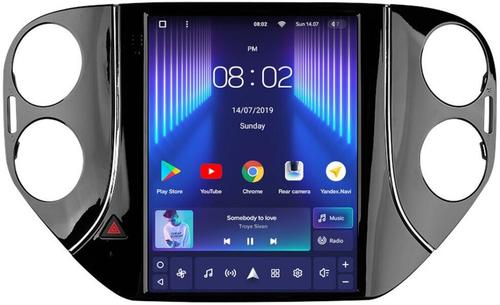 Магнитола для Volkswagen Tiguan 1 2007-2017, Golf Plus - Teyes TPRO 2 монитор 9.7" QLED в стиле "Тесла" на Android 10, TS10, 4G SIM-слот