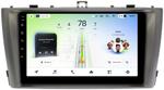 Магнитола для Toyota Avensis T270 2008-2015 (рамка серая) - Teyes CC4L-DTS монитор 9" IPS на Android 14, Быстрая, Snapdragon 662, CarPlay, 4G SIM-слот