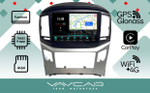 Магнитола для Hyundai H1/Starex 2015-2022 (без часов) - Vaycar VA23-0586-2K на Android 13, 8-ядер, 2K QLED, ТОП процессор, CarPlay,4G SIM-слот