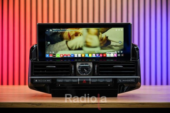 Магнитола для Toyota Land Cruiser 200 2015-2021 с JBL и 360 - RDL-LC200-16-LCD монитор 12.3" на Android 13, Быстрая, CarPlay, 4G SIM-слот