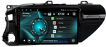 Магнитола для Toyota Hilux 2015+ - Vaycar VA77-1077 на Android 13, 8-ядер, 4G SIM-слот