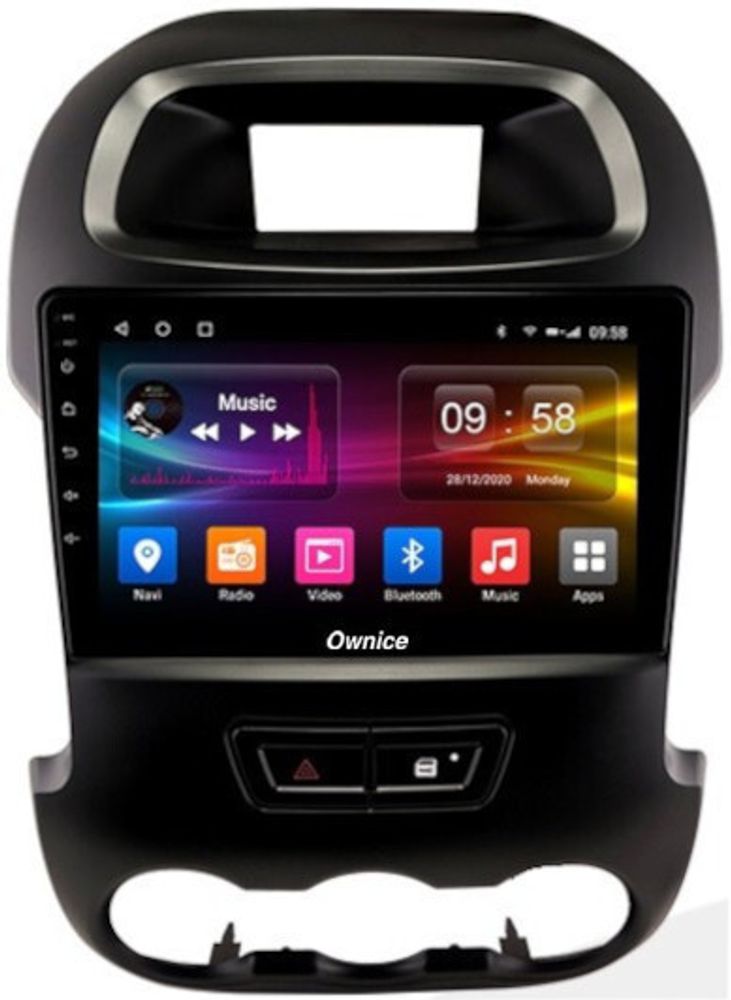 Магнитола для Ford Ranger 2011-2015 - Kuberg OL-9204 IPS, Android 10, 8 ядер (TS18), 4G SIM-слот