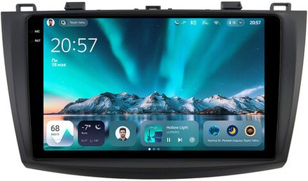 Магнитола для Mazda 3 BL 2009-2013, Axela - Teyes CC4 монитор 9.2" 2K QLED на Android 14, Snapdragon 680, DSP, CarPlay, 4G SIM-слот