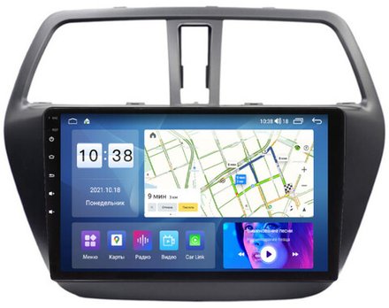 Магнитола для Suzuki SX4 2 2013-2021 - Parafar PF125UHD на Android 13, QLED, ТОП процессор, 8Гб+128Гб, CarPlay, 4G SIM-слот