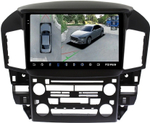 Магнитола для Lexus RX300 U10, Toyota Harrier 1 1997-2003 (взамен монохрома) - Teyes CC3-2K-360 на Android 10, 2K QLED, 6Гб+128Гб, CarPlay, 4G SIM-слот, 4 камеры в комплекте