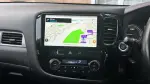 Магнитола для Mitsubishi Outlander 3 2012-2021 (правый руль) - FarCar S400-TS18 монитор 9.5" QLED на Android 14, CarPlay, 4G SIM-слот
