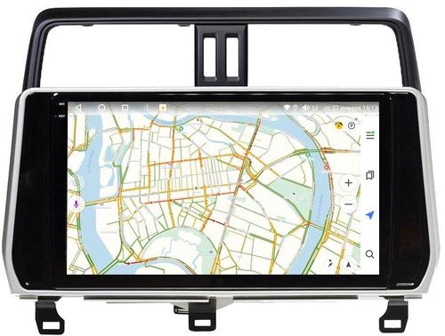 Магнитола для Toyota Land Cruiser Prado 150 2017-2023 - Vaycar VA77-1053-2K на Android 13, Быстрая, 2K QLED, CarPlay,4G SIM-слот