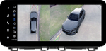 Магнитола для Mazda CX-4 2016-2024 (ШГУ цветной) - Teyes LUX ONE 360 монитор 12.3" 2K QLED на Android 10, 6/128Гб, CarPlay, 4G SIM-слот, 4 камеры в комплекте