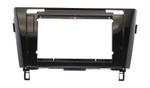 Комплект рамки с разъёмами 10,1"+can Nissan Qashqai J11, X-Trail T32 2014-2022 маленькая