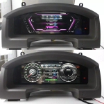 Электронная панель приборов Toyota Land Cruiser 200 2007-2015 - Kuberg NH-LCD-T01 с LCD / ЖК 12.3" экраном QLED