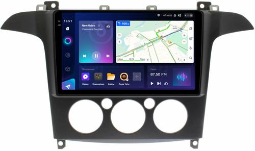 Магнитола для Ford S-Max, Galaxy 2 2006-2015 (кондиционер) - Teyes CC3-2K на Android 10, 2K QLED, ТОП процессор, CarPlay, 4G SIM-слот