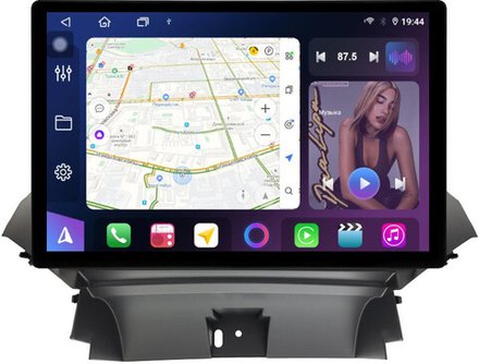 Магнитола для Chevrolet Orlando 2010-2018 - FarCar BX877 монитор 13" 2K QLED на Android 13, TS10, 6+128, CarPlay, 4G SIM-слот