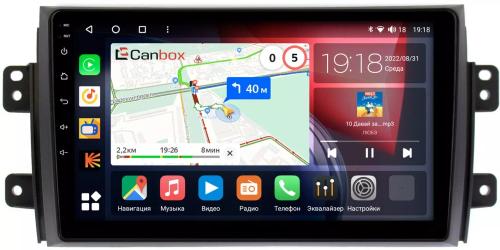 Магнитола для Suzuki SX4 2006-2014 - Canbox 9035 Qled, Android 10, ТОП процессор, SIM-слот