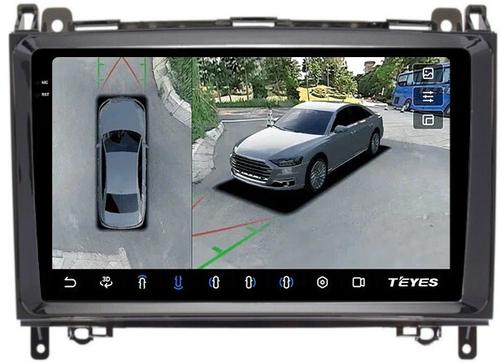 Магнитола для Mercedes Benz A, B, Vito, Viano W639/W447, Sprinter W906, VW Crafter - Teyes CC3-2K-360 на Android 10, 2K QLED, 6Гб+128Гб, CarPlay, 4G SIM-слот, 4 камеры в комплекте