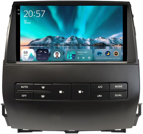 Магнитола для Toyota Land Cruiser Prado 120 (правый руль, климат на ШГУ) - Teyes CC4 монитор 9.2" 2K QLED на Android 14, Snapdragon 680, DSP, CarPlay, 4G SIM-слот