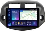 Магнитола для Toyota RAV4 3 2005-2012, Vanguard (рамка 10) - Teyes CC3-2K QLed Android 10, Быстрая, SIM-слот, CarPlay
