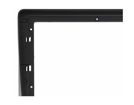 Комплект рамки с разъёмами 9"+can VW Touareg 2002-2010 (с сохранением верхнего бардачка) накладка