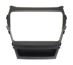 Комплект рамки с разъёмами 9"+CAN Hyundai Santa Fe 3 2012-2018 штатная камера, климат снизу на отдельном экранчике