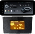 Магнитола для Opel Astra H (перенос БК вниз, 9 черная) - Teyes LUX ONE ROUND монитор 12.3" 2K QLED на Android 10, CarPlay, 4G SIM-слот