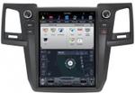 Магнитола для Toyota HiLux 2011-2015 - Kuberg ZF-1257-GE вертикальный экран в стиле "Тесла" на Android 13, Быстрая, CarPlay, 4G SIM-слот