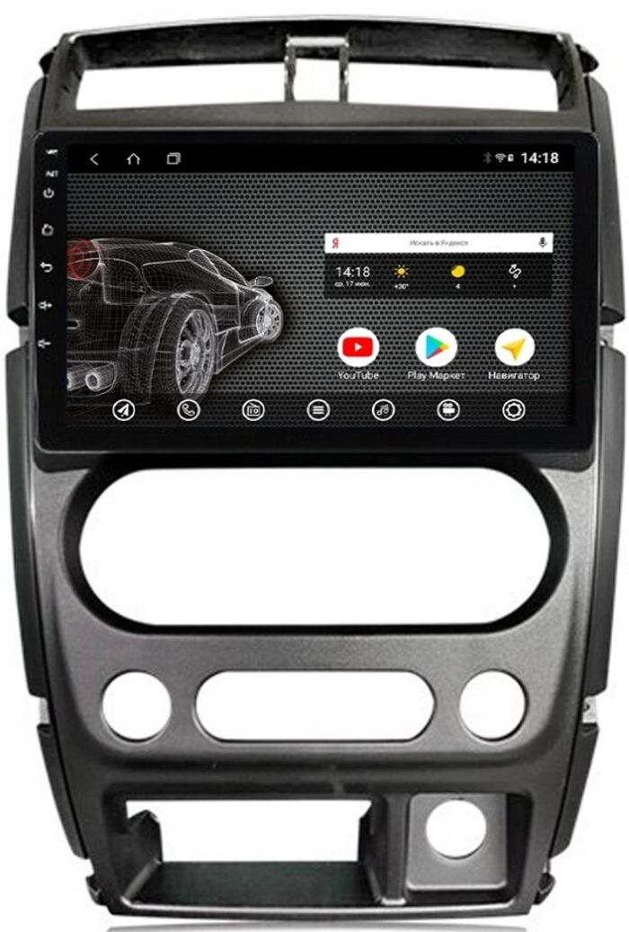 Магнитола для Suzuki Jimny 2005-2018 - AK428R9-MTK Android 10, 8-ядер, 2Гб-32Гб