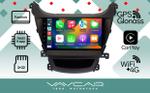 Магнитола для Hyundai Elantra 2014-2015 (рестайлинг) - Vaycar VA23-0359 на Android 13, Быстрая, 4G SIM-слот