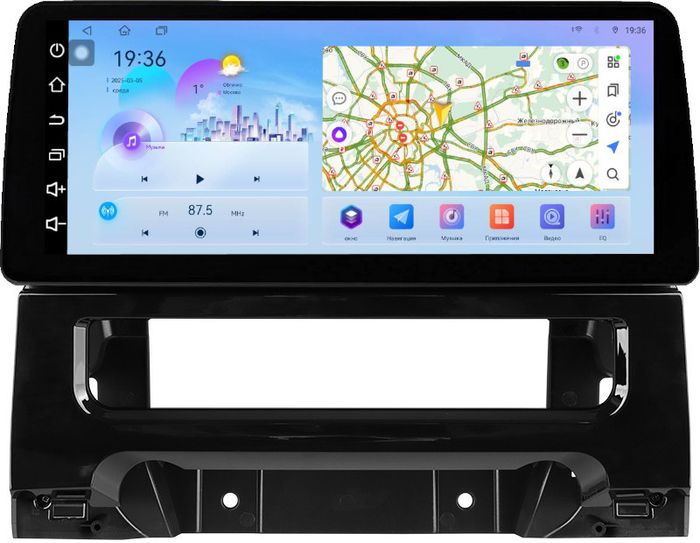Магнитола для Haval M6 2021+ - FarCar монитор 12.3" 2K QLED на Android 14, TS10, CarPlay, 4G SIM-слот