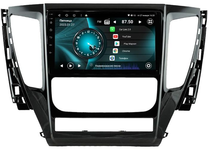 Магнитола для Mitsubishi Pajero Sport 3 2016-2020 АКПП - Vaycar VA47-1181 на Android 13, 4G SIM-слот