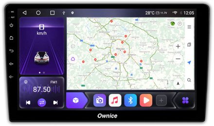 Магнитола для Opel Astra H (вместо БК) - Kuberg SF-9304 IPS, Android 10, 8 ядер (TS18), 4G SIM-слот