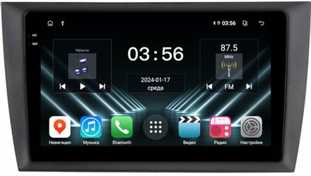 Магнитола для Volkswagen Golf 6 2008-2013 - FarCar DX3242M монитор 9.5" IPS на Android 13, 4+64Гб, CarPlay