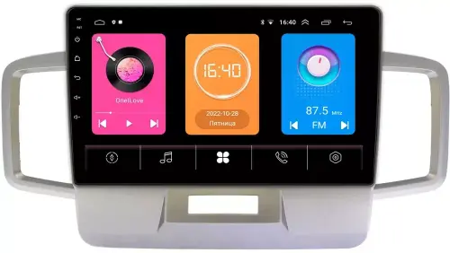 Магнитола для Honda Freed, Freed Spike 2008-2016 (планшет сверху) -  GT10-1106 на Android 10, 2ГБ-16ГБ