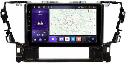Магнитола для Toyota Alphard 3, Vellfire 2 H30 2015-2023 (менее 10 динамиков) - Kuberg EW-1101 QLed, Android 12, TS10, CarPlay, 4G SIM-слот