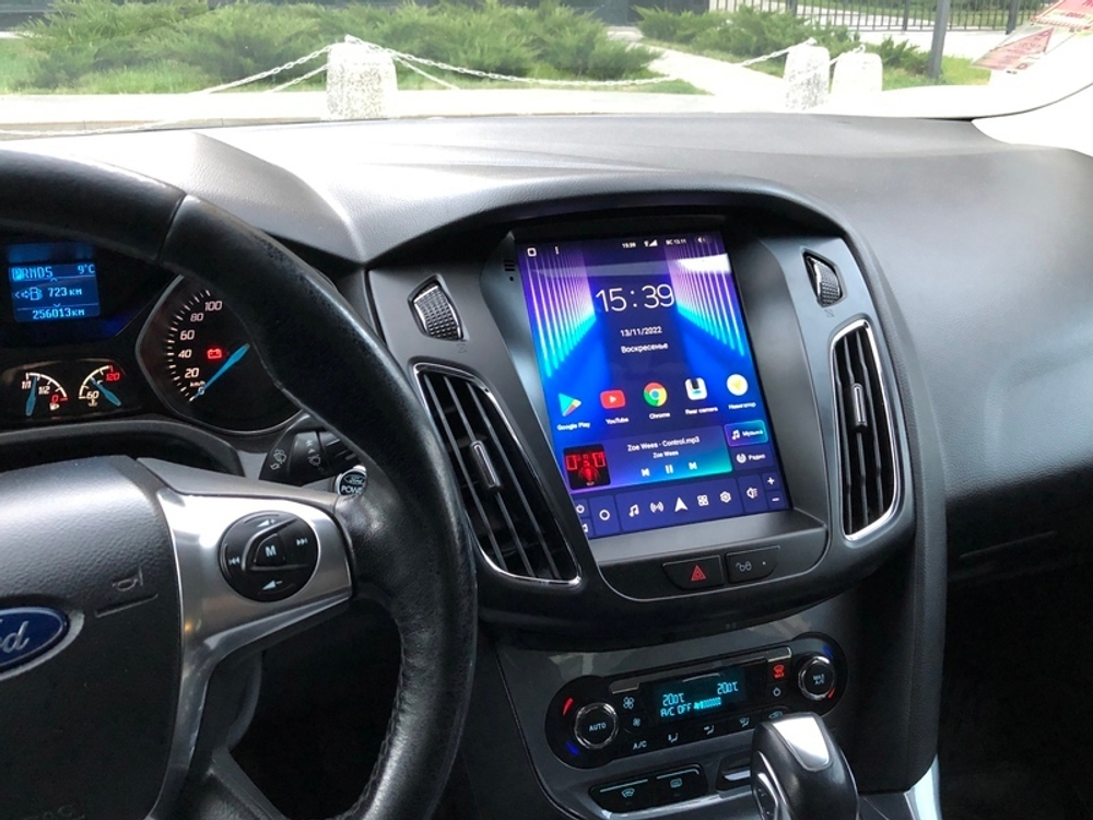 Магнитола для Ford Focus 3 2011-2019 - Teyes TPRO 2 монитор 9.7" QLED в стиле "Тесла" на Android 10, TS10, 4G SIM-слот