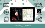 Магнитола для Hyundai H1/Starex 2007-2015 - Vaycar VA23-0233 на Android 13, 8-ядер, 2Гб-32Гб, 4G SIM-слот