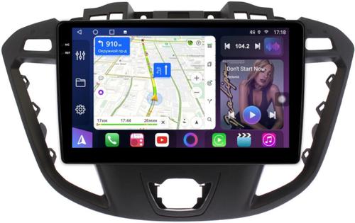 Магнитола для Ford Transit Custom, Tourneo Custom 2012-2020 - FarCar BM3253M монитор 9.5" QLED на Android 14, TS10, 4+32Гб, CarPlay, 4G SIM-слот