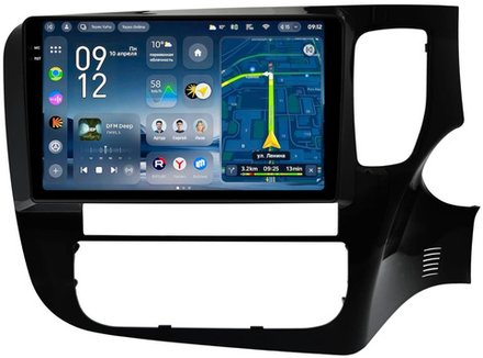 Магнитола для Mitsubishi Outlander 3 2012-2021 (правый руль) - Teyes CC4-PRO монитор 9.5" 2K QLED на Android 13, Snapdragon 778G, ИИ, CarPlay, DSP, 4G SIM-слот
