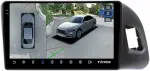 Магнитола для Audi Q5 8R 2008-2016 с джойстиком MMI - Teyes CC3-2K-360 монитор 9.5" 2K QLED на Android 10, Быстрая, CarPlay, 4G SIM-слот, 4 камеры в комплекте