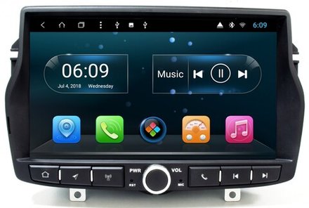 Магнитола для Lada Vesta 2015-2022, Vesta Cross -  Kuberg KR-8167-S9 на Android 8, 8-ЯДЕР, 4ГБ-64ГБ, SIM-слот